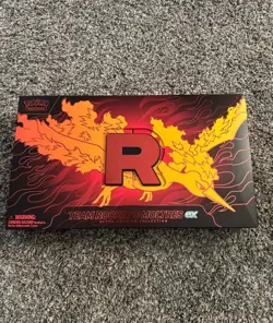 Pokemon Team Rocket Moltres Ex UPC - GameStop Excl Ultra Premium OPENED READ DES - Image 1
