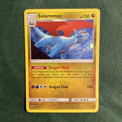 Pokemon TCG Salamence 106/168 Sun & Moon Cosmos Holo Rare Promo - NM - Image 1