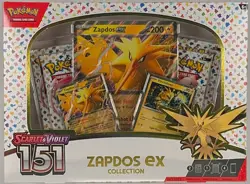 Pokemon TCG: Scarlet & Violet - 151 - Zapdos Ex Collection - Image 1