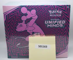 (501163) Pokemon SUN MOON UNIFIED MINDS ELITE TRAINER BOX -SEALED- view images 820650805844 - Image 1