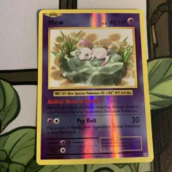 Mew 53/108 Evolutions Pokemon TCG Holo Moderately Played - Image 1