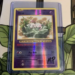 Mew 53/108 Evolutions Pokemon TCG Holo Moderately Played - Image 3