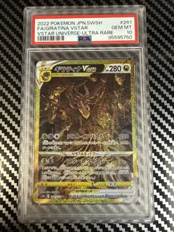 2022 Pokemon JPN VSTAR Universe Ultra Rare Holo Giratinina PSA 10 Gem Mint - Image 1