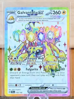 Pokemon TCG: Galvantula ex - 159/142 - Ultra Rare - Stellar Crown - NM - Image 1