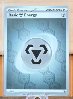 Pokemon TCG: Basic Metal Energy - 008 - Reverse Holo - Shrouded Fable - NM - Image 1