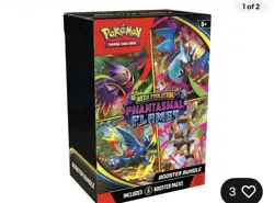 Pokemon TCG Mega Evolutions Phantasmal Flames Booster Bundle Sealed New - Image 3
