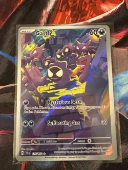 Gastly #177 Illustration Rare Pokemon Temporal Forces En - Image 1