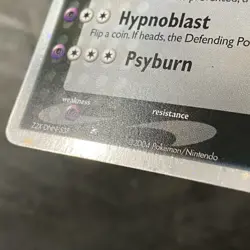 Pokemon Rocket’s Mewtwo EX Holo 99/109 Rocket EX Returns HEAVILY DAMAGED - Image 5