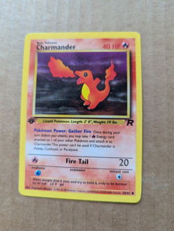 Pokemon TCG Charmander Team Rocket 50/82 Regular 1st Edition Common #11 - Image 1