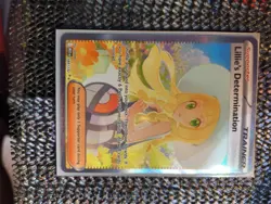 2025 POKEMON MEG EN #184/132 LILLIE'S DETERMINATION SPECIAL ILLUSTRATION RARE - Image 1
