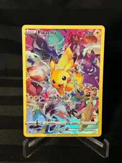 Pokemon TCG Pikachu #160/159 Full Art Secret Rare Crown Zenith NM/M - Image 1