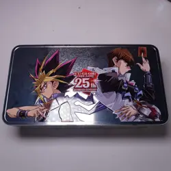 [D000] YU-GI-OH CARD GAME 25TH QUARTER CENTURY - EMPTY TIN - Image 1