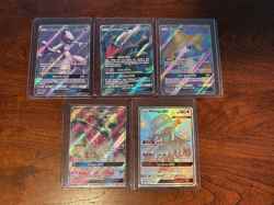 Pokemon TCG Full Art GX 5 Card Lot Ultra Rare NM/M - Image 1