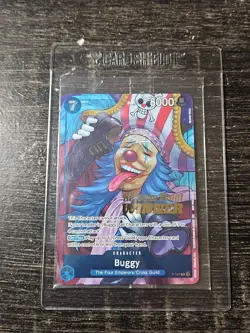 Buggy (OP10 Release Event Winner) P-084 One Piece Promotion Cards Foil Sealed - Image 1