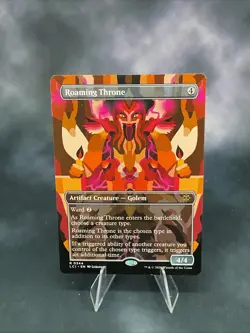 Roaming Throne (Borderless) The Lost Caverns of Ixalan Regular - Image 1