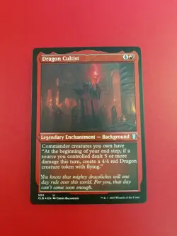 1x Dragon Cultist | FOIL-ETCHED | Battle for Baldur's Gate | MTG Magic Cards - Image 3