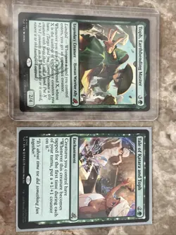 Toph, Earthbending Master + Tale of Katara and Toph Pack Fresh Near Mint MTG. - Image 1