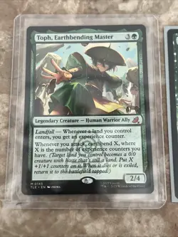 Toph, Earthbending Master + Tale of Katara and Toph Pack Fresh Near Mint MTG. - Image 3