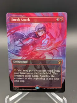 Sneak Attack (Anime Borderless) Wilds of Eldraine: Enchanting Tales Foil - Image 1