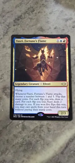 Yusri, Fortune's Flame Modern Horizons 2 Regular Legendary Creature Rare MTG - Image 1