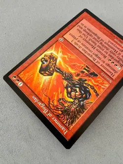 Hammer of Bogardan Mirage Regular MTG-Light Play Excellent-Vintage Magic - Image 5