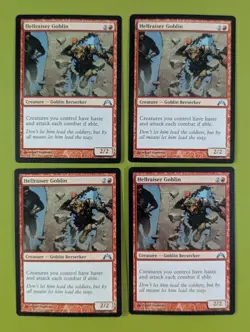 Hellraiser Goblin x4 Gatecrash 4x Playset Magic the Gathering MTG - Image 1