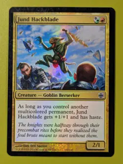 FOIL Jund Hackblade x1 Alara Reborn 1x Magic the Gathering MTG - Image 1