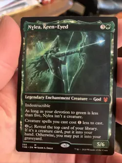 MTG 1X Nylea, Keen-Eyed X1 (Showcase) Theros Beyond Death Magic - NM - Image 1