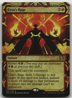 Urza's Rage (Foil Etched) R Strixhaven: Mystical Archives 47 LP - Image 1