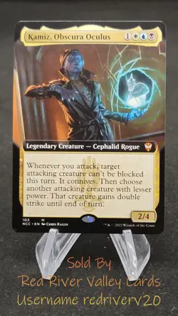 1x Kamiz, Obscura Oculus Extended Art - Streets of New Capenna NCC NM #103 - Image 1