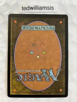 Ral Zarek MtG Dragon's Maze Autographed Signed by Artist Eric Deschamps - Image 2