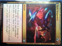 1x Slick Sequence - Foil NM Eng MTG - Outlaws Thunder Junction - Image 5