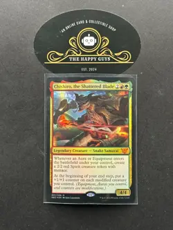 MTG Chishiro, the Shattered Blade Commander: Kamigawa: Neon Dynasty Regular - Image 1