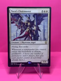 Norn's Choirmaster 008 - ONC Phyrexia All Will Be One Regular - Image 1