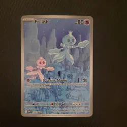 Pokemon TCG Frillish 126/086 Illustration Rare White Flare Holo 2025 - Image 1