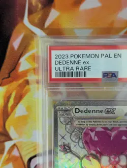 PSA 10 2023 Dedenne ex 239/193 Pokemon PAL EN Ultra Rare - Image 2