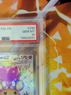 PSA 10 2023 Dedenne ex 239/193 Pokemon PAL EN Ultra Rare - Image 3