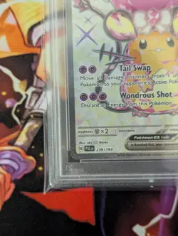 PSA 10 2023 Dedenne ex 239/193 Pokemon PAL EN Ultra Rare - Image 4