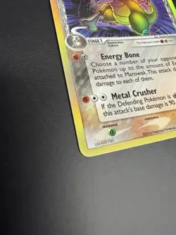 Pokemon Marowak 10/113 EX Delta Species - NM - Image 2