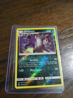 Umbreon - 120/214 - Rare - Reverse Holo English Pokemon Lost Thunder - Image 1