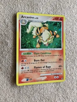 Arcanine 1/111 Holo Rising Rivals Pokemon Tcg [LP/P] - Image 1