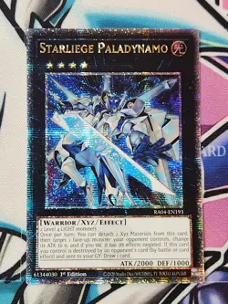 RA04-EN193 Starliege Paladynamo Quarter Century Secret Rare 1st Ed YuGiOh - Image 1