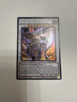 Yugioh - Hot Red Dragon Archfiend Bane HSRD-EN042 1st Edition Secret Rare NM - Image 1