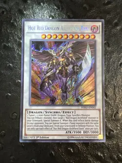 Yu-Gi-Oh! TCG Hot Red Dragon Archfiend Bane High-Speed Riders HSRD-EN042 1st... - Image 2