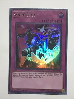 Yu-Gi-Oh! Sonic Stun 1st Ed. BLHR-EN026 Ultra Rare - Image 1