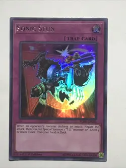 Yu-Gi-Oh! Sonic Stun 1st Ed. BLHR-EN026 Ultra Rare - Image 2