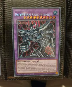 yugioh misprint name shift ra01 1st egyptian god slime - Image 1