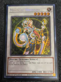 Magical Android BLMM-EN147 1st Edition Secret Yugioh NM - Image 1