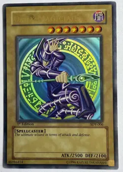 Yu-Gi-Oh! DARK MAGICIAN - SDY-006 - Ultra Rare 1st Edition - VG Hp - Image 1