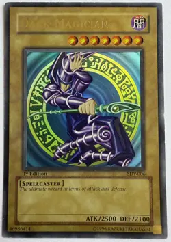 Yu-Gi-Oh! DARK MAGICIAN - SDY-006 - Ultra Rare 1st Edition - VG Hp - Image 1